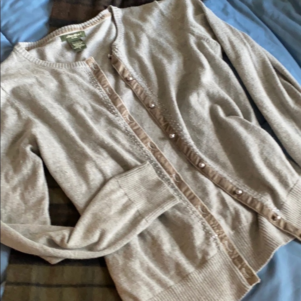 Eddie Bauer cardigan Small